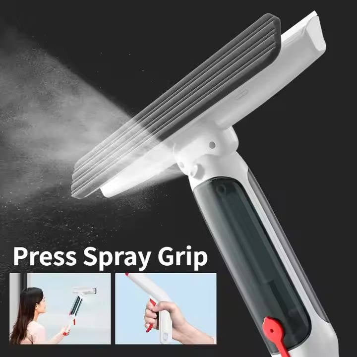 Extendable Window Cleaning Tool with Ergonomic Grip