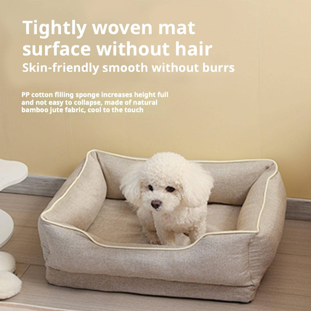 Secure Comfort Car Dog Bed for Back Seat Travel
