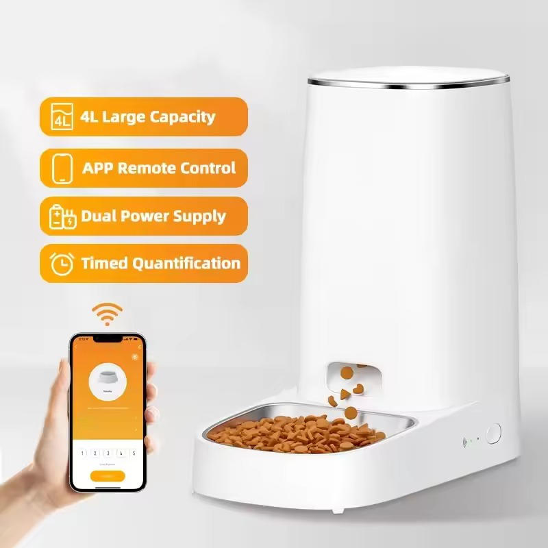 Smart Pet Meal Dispenser with App Control