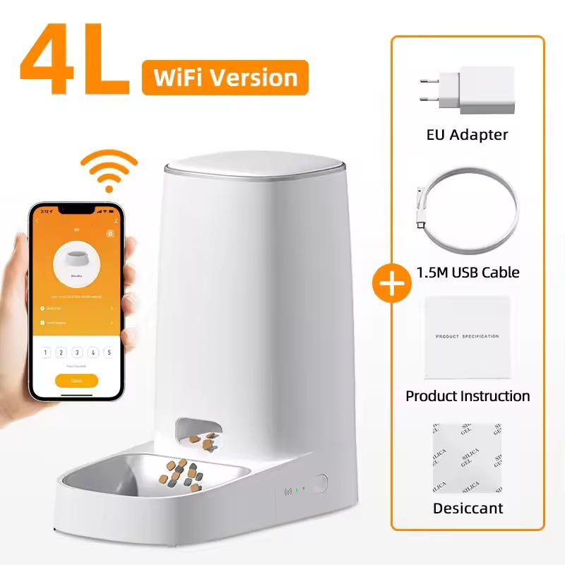 Smart Pet Meal Dispenser with App Control