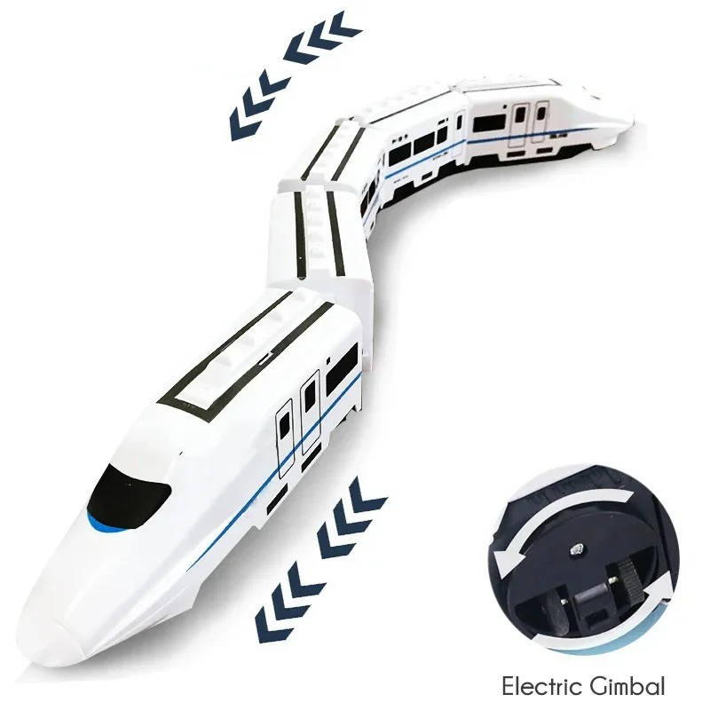 Engaging Train Playset for Toddlers with Lights and Sounds