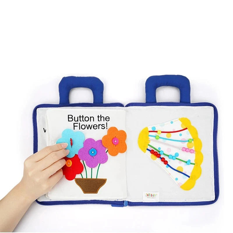 Engaging Sensory Book for Babies 0-6 Years