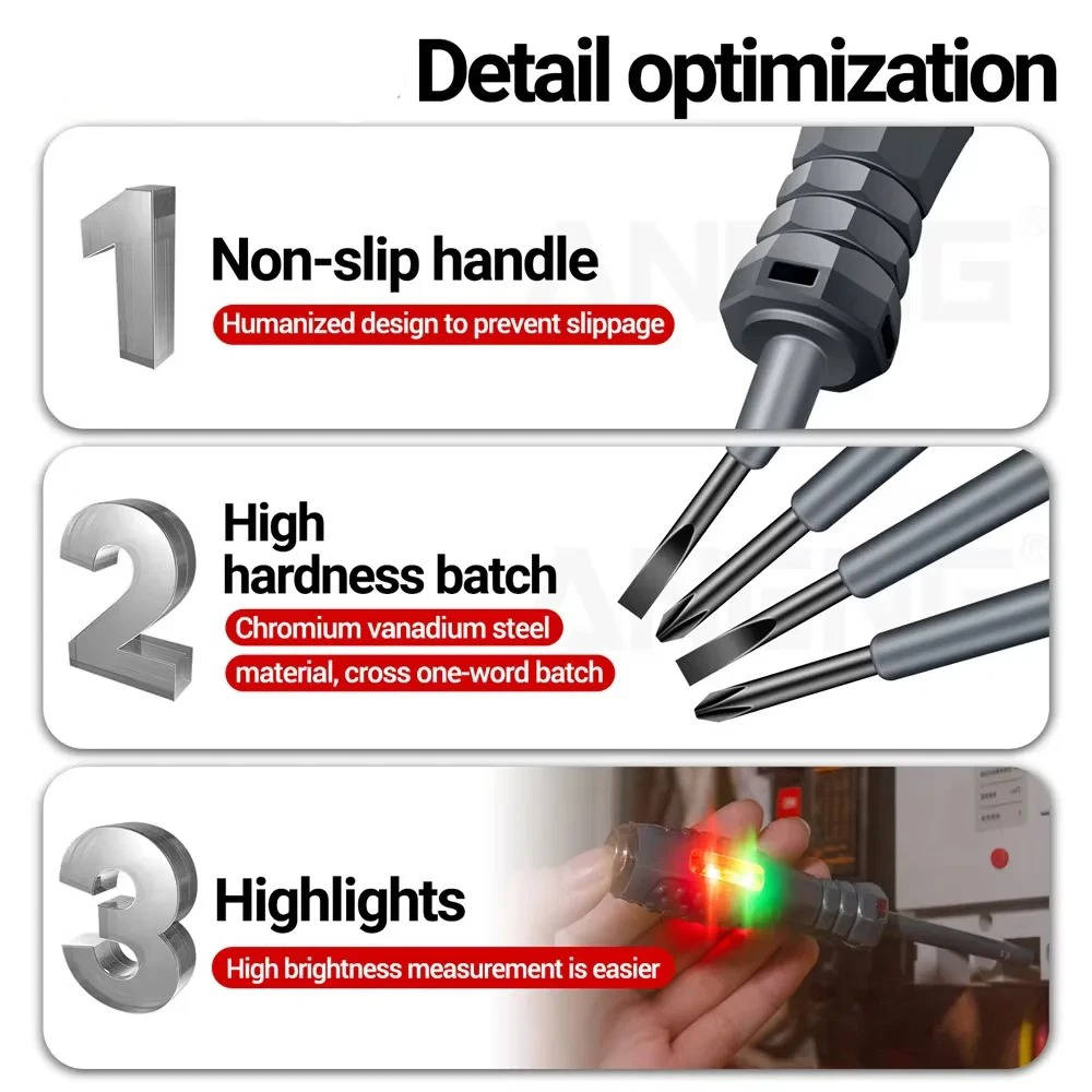 Smart Voltage Detection Screwdriver