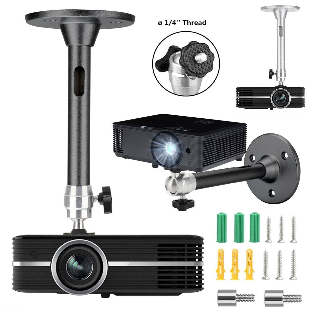 Versatile Projector Mounting Solution for Any Space