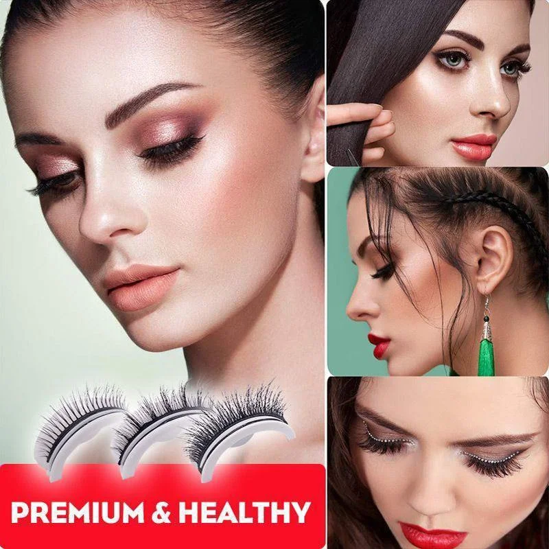 Effortless All-Day Wear Adhesive Eyelashes