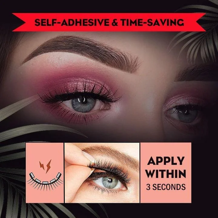 Effortless All-Day Wear Adhesive Eyelashes