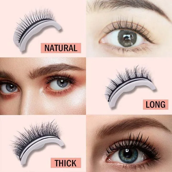 Effortless All-Day Wear Adhesive Eyelashes