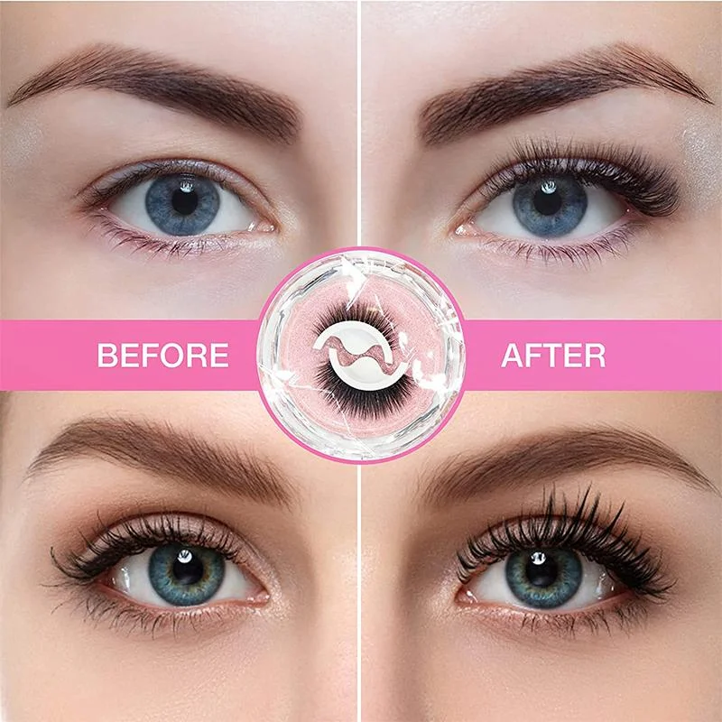 Effortless All-Day Wear Adhesive Eyelashes