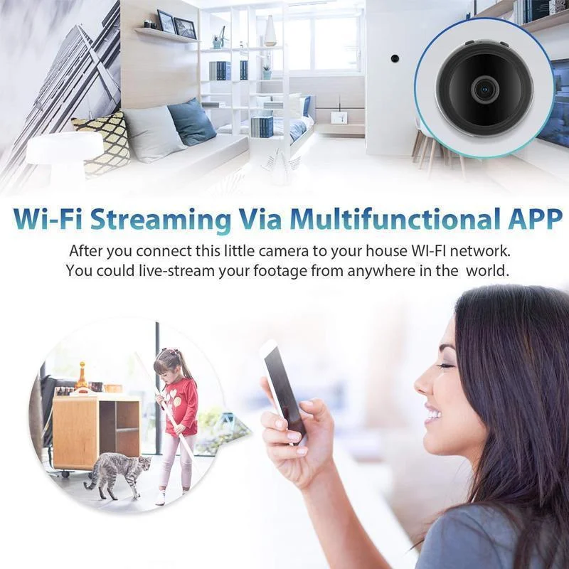 1080p Wireless Magnetic Security Camera
