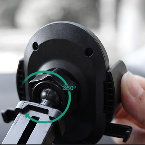 Adjustable Car Phone Holder with Retractable Arm