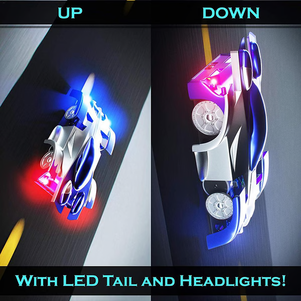Gravity-Defying Remote-Control Wall Racer