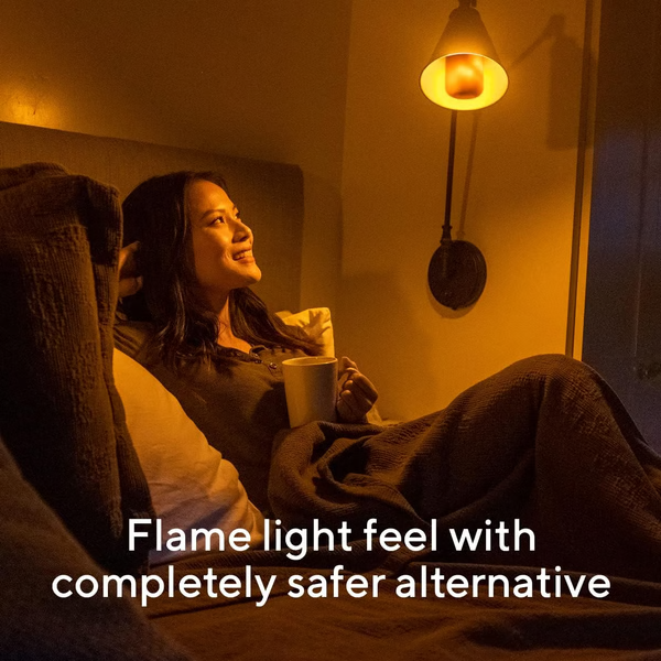 Realistic LED Flame Light Bulb for Ambiance