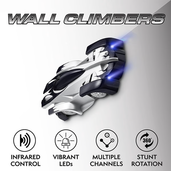 Gravity-Defying Remote-Control Wall Racer