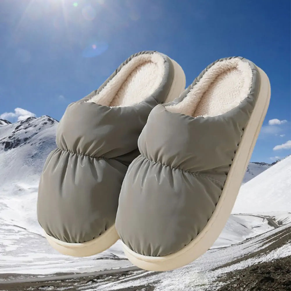 Cozy USB Foot Warmers – Plush Heated Slippers