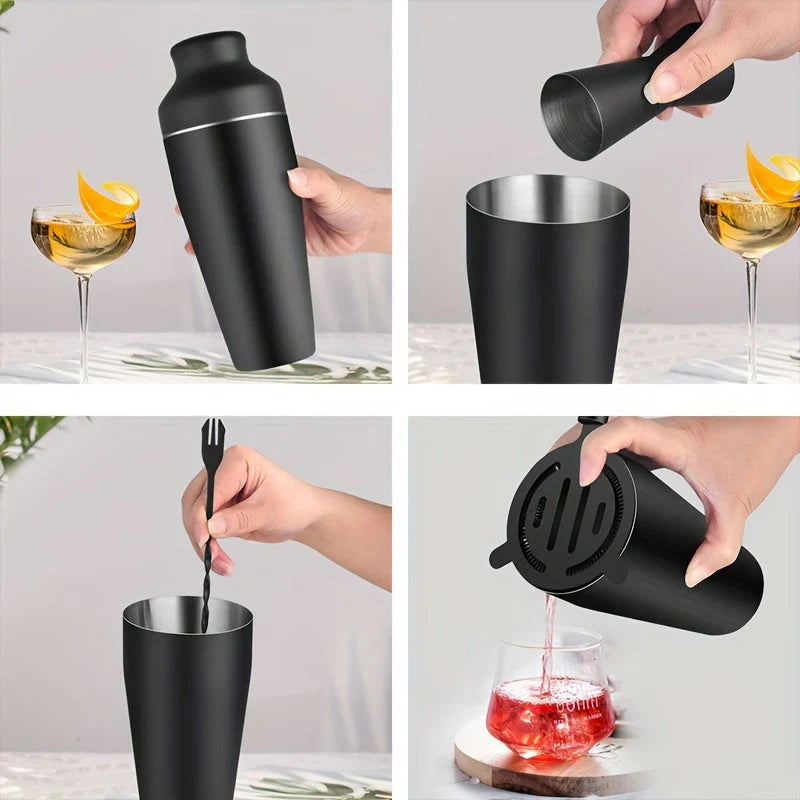 Ultimate Stainless Steel Mixology Kit for Home Bartenders