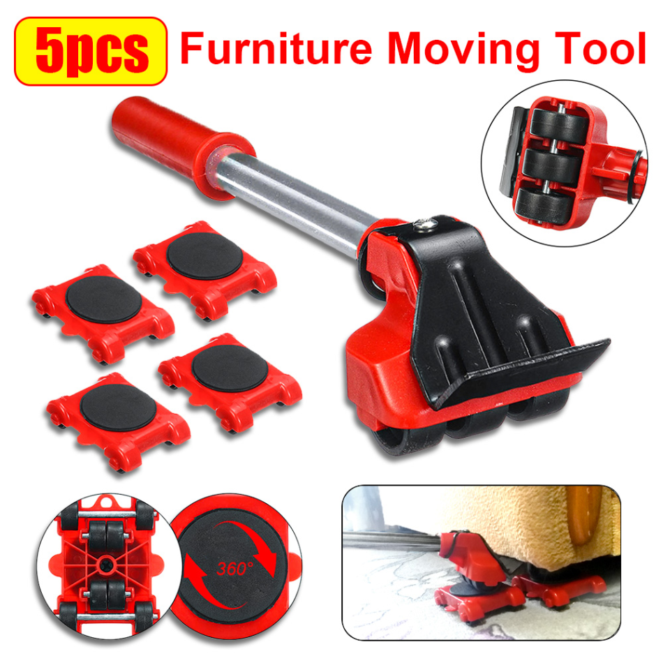 Effortless Furniture Movers and Lifters Kit