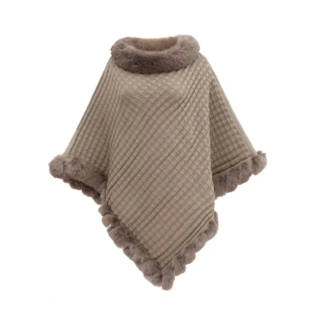 Luxurious Plush Shawl Wrap for Women
