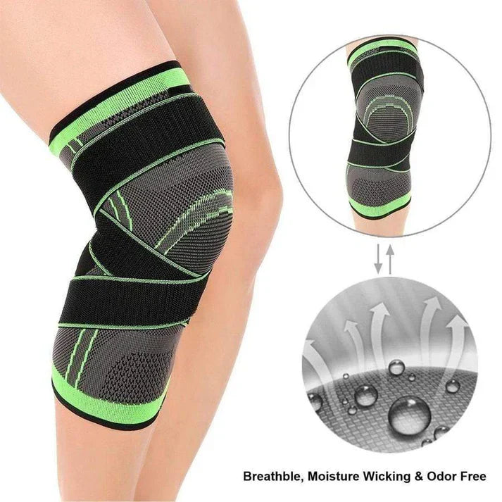 Ultimate Knee Support Sleeve with Adjustable Stability Straps