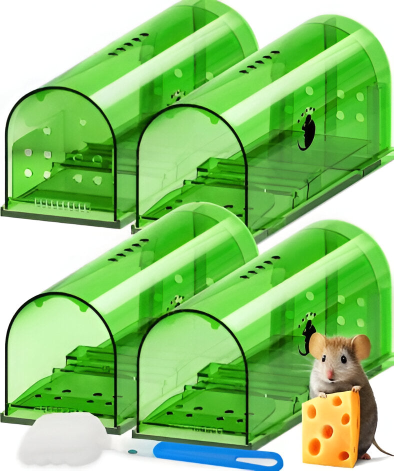 Humane Mouse Capture System - 4 Pack