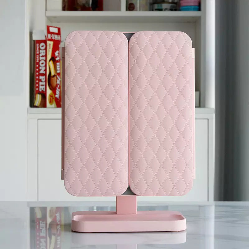 IllumiGlow Rechargeable Makeup Mirror with Dual Magnification