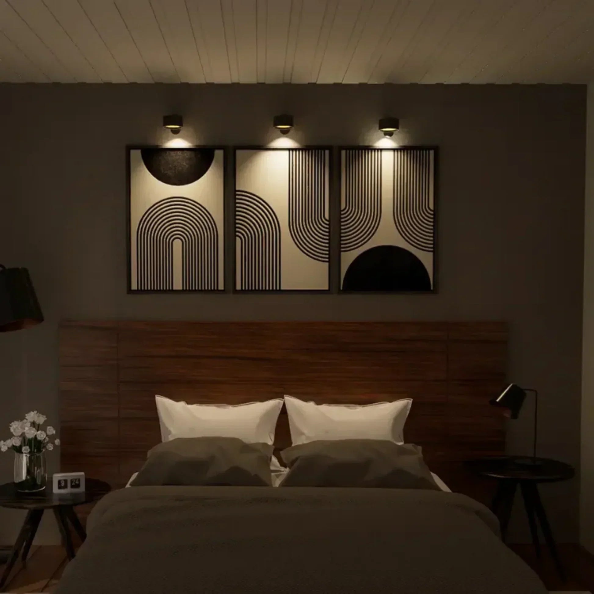 Rechargeable Wireless Wall Light - Flexible Design