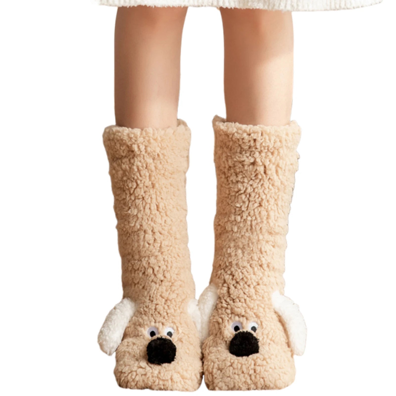 Adorable Canine-Themed Cozy Winter Leg Warmers