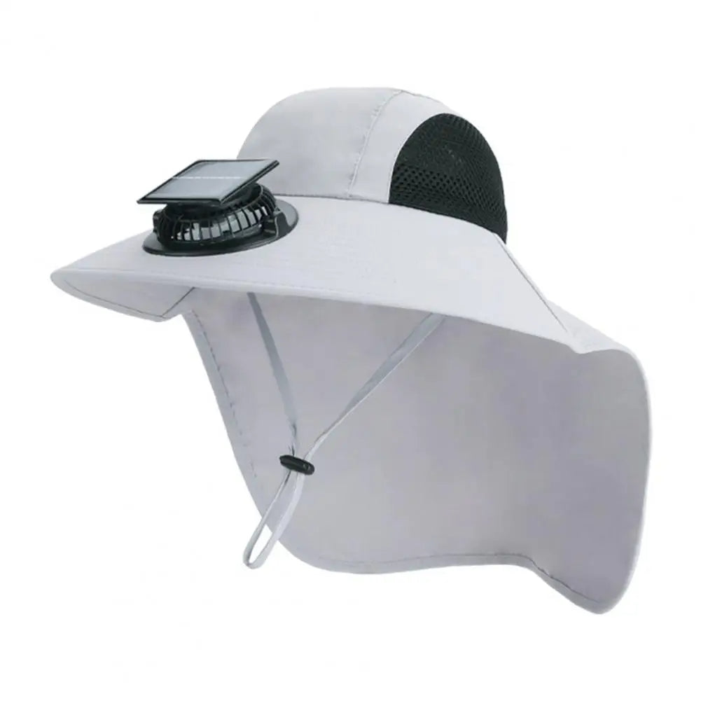 Sun Breeze Hat with Integrated Fans for Ultimate Comfort