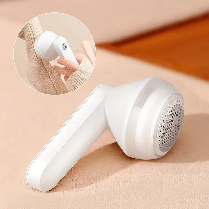 Cordless Fabric Shaver - Rechargeable Lint Removal Tool