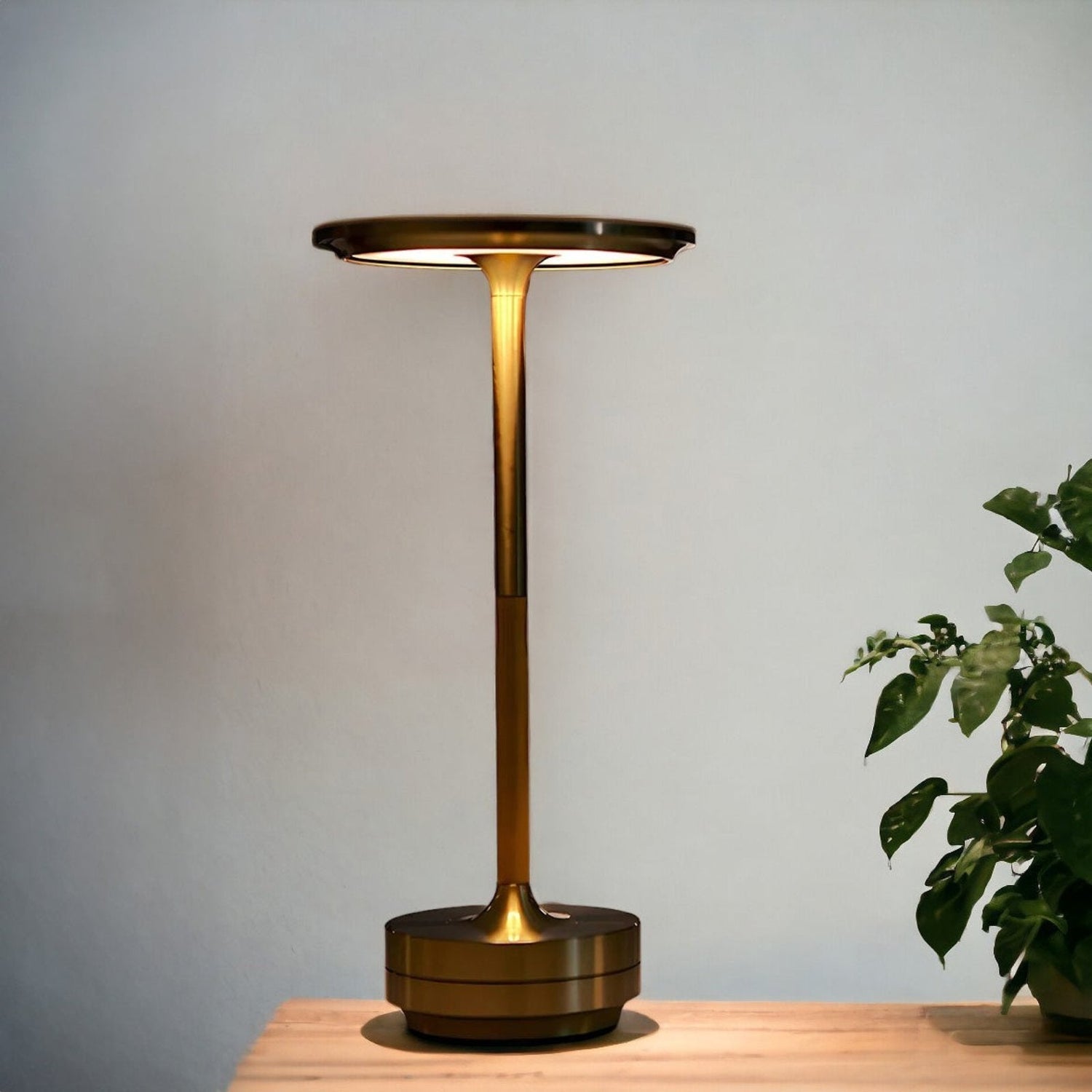 Wireless Rechargeable Elegant Glow Table Lamp