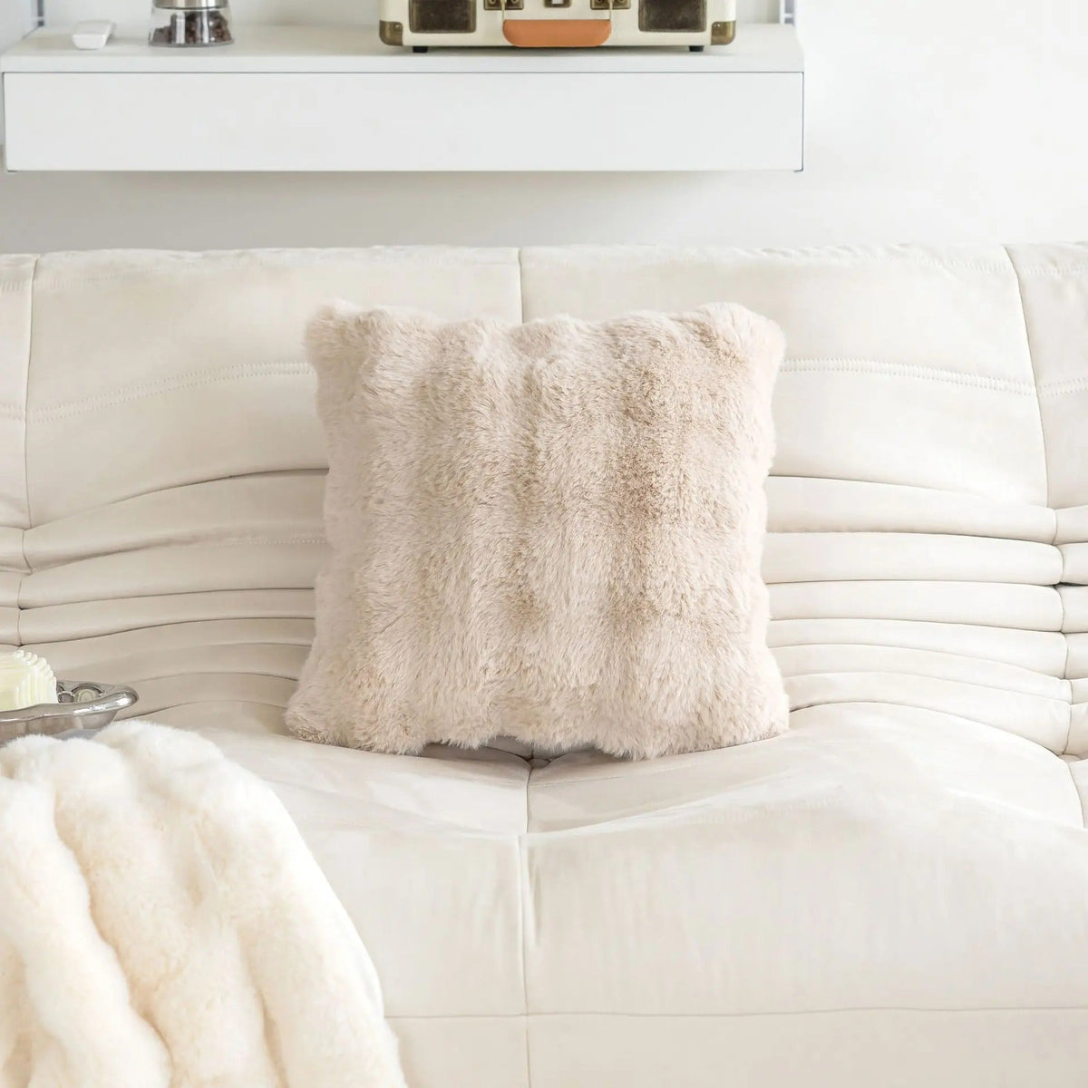 Luxurious Square Pillow Cover for Elegant Home Decor