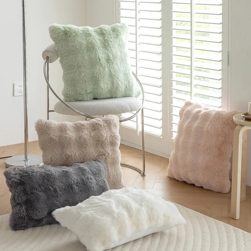 Luxurious Square Pillow Cover for Elegant Home Decor