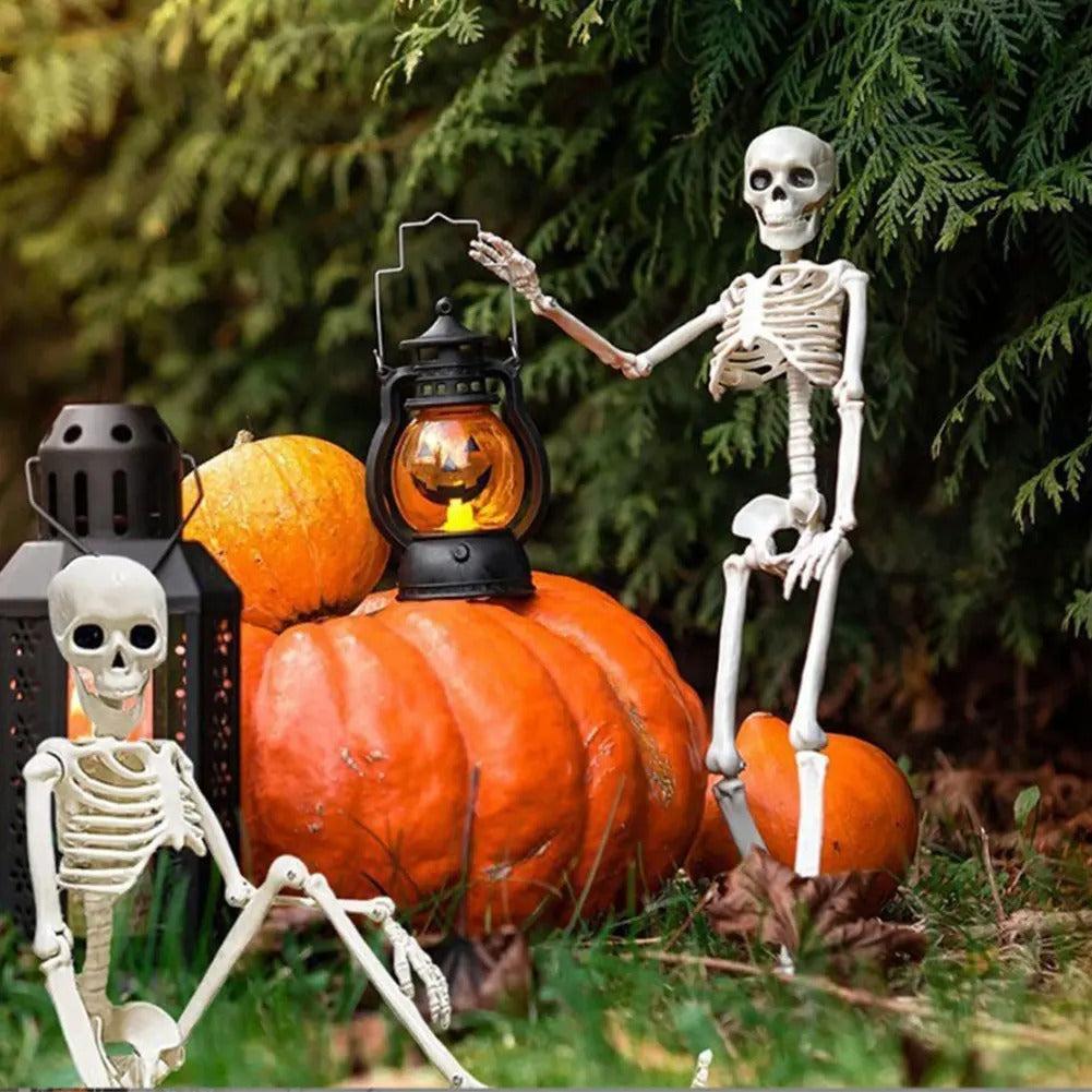 Flexible Halloween Skeleton Figure – Spooky Seasonal Decor