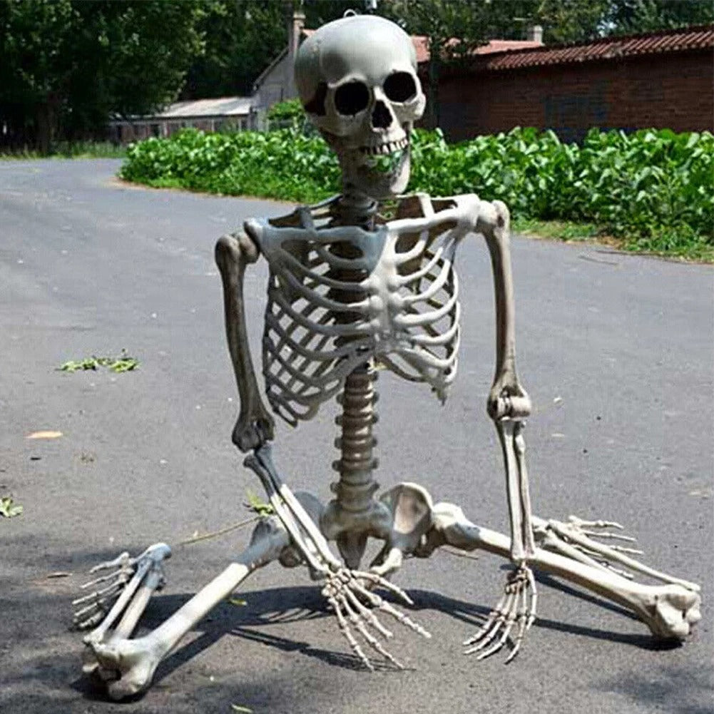 Flexible Halloween Skeleton Figure – Spooky Seasonal Decor