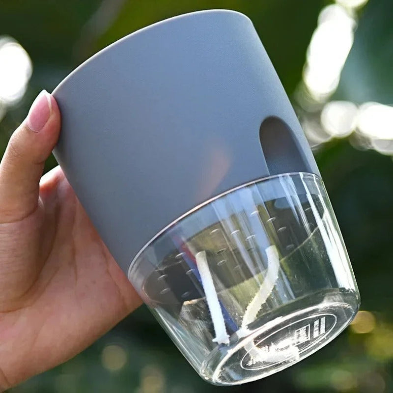 Automatic Hydration Planter for Indoor Plants