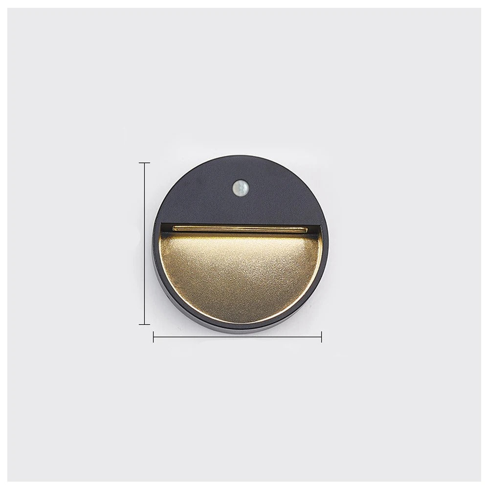 Outdoor LED Motion-Activated Step Light for Safe Navigation