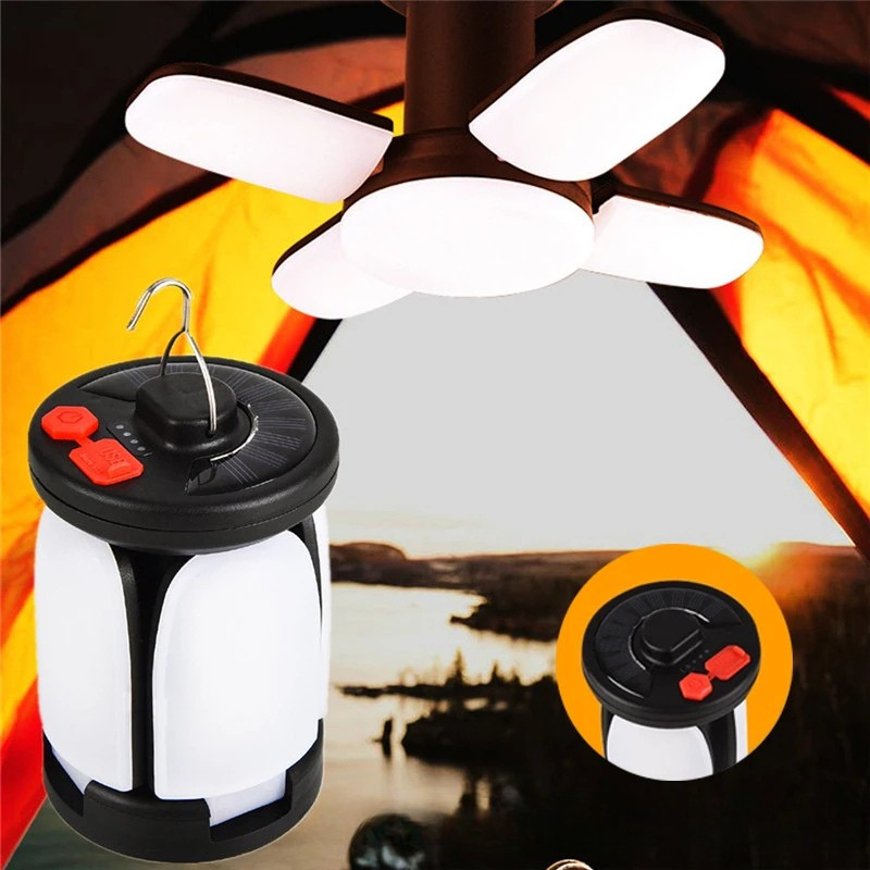 SunChaser LED Camping Lantern – 500LM Rechargeable Light with 6 Modes