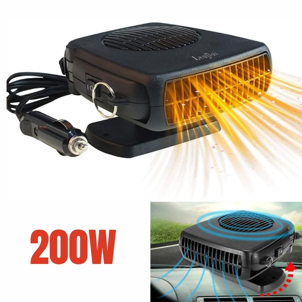 Compact 12V Car Heater – 150W/300W Quick Defrost & Heat