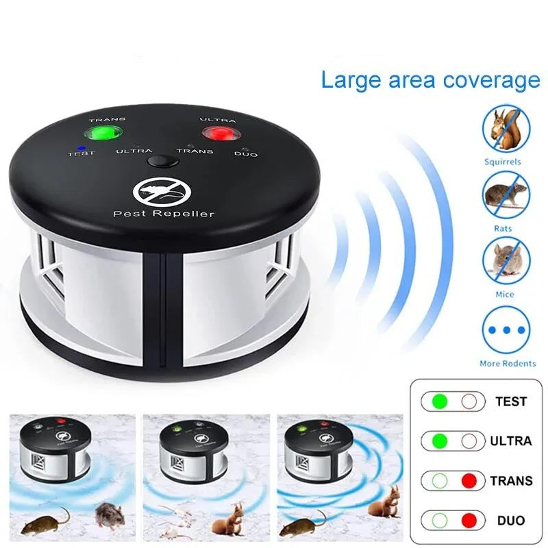 Advanced Ultrasonic Pest Defense System for Home Protection