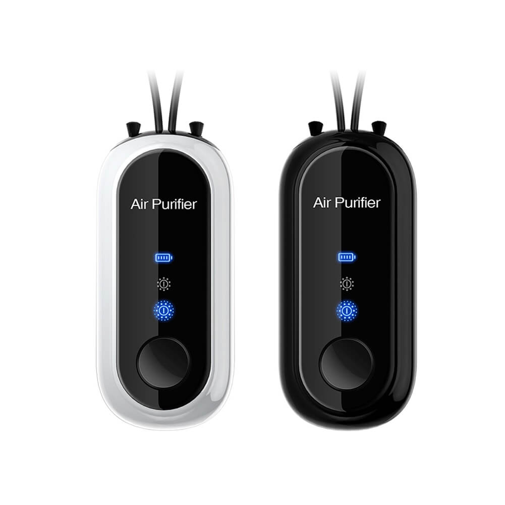 Portable Air Purifier Pendant | Rechargeable Air Cleaner Necklace