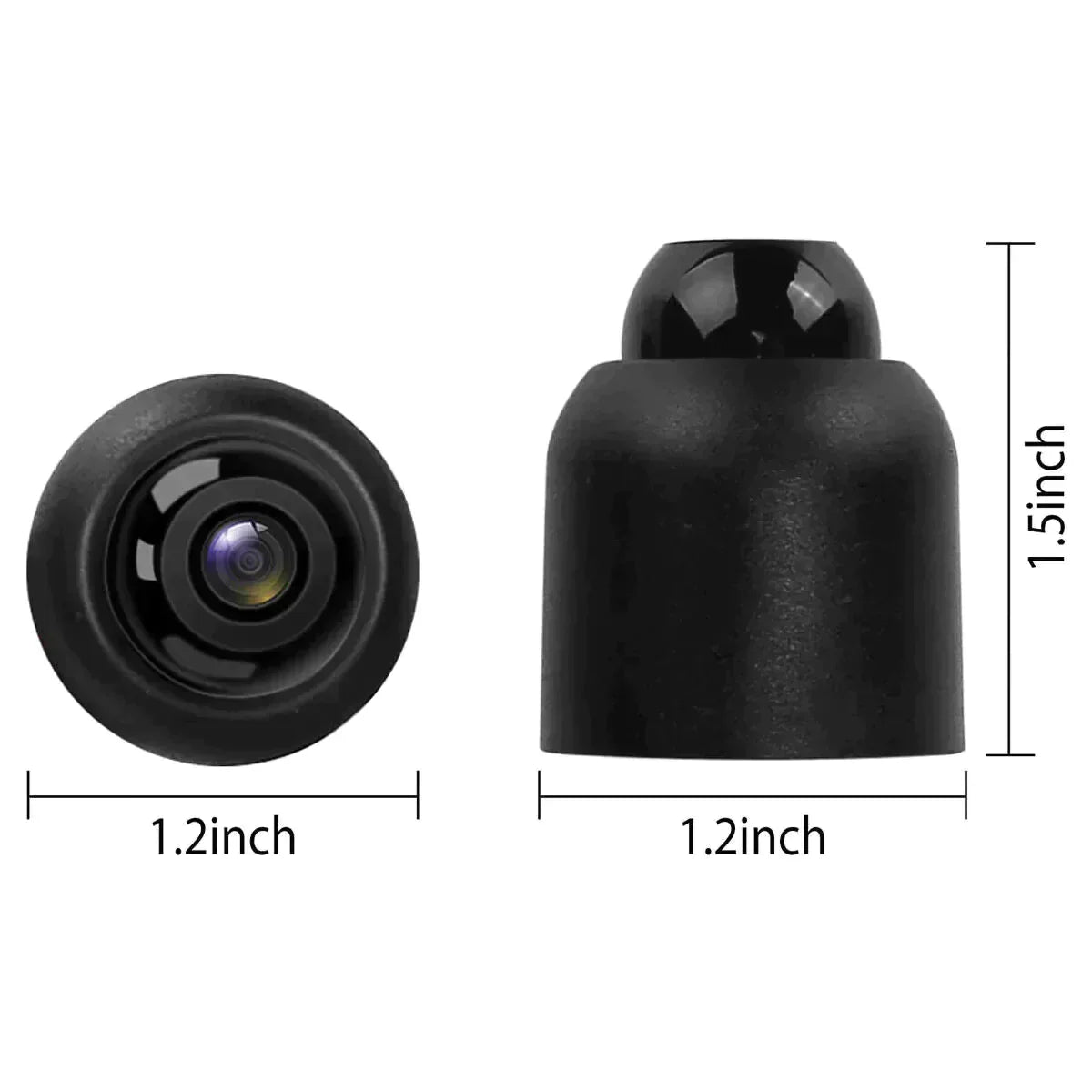 Compact Smart Security Camera with Enhanced Night Vision
