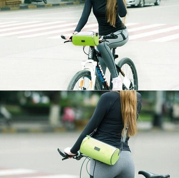 Versatile Touchscreen Bicycle Handlebar Organizer