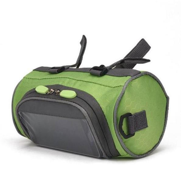 Versatile Touchscreen Bicycle Handlebar Organizer