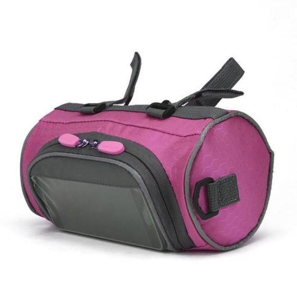 Versatile Touchscreen Bicycle Handlebar Organizer