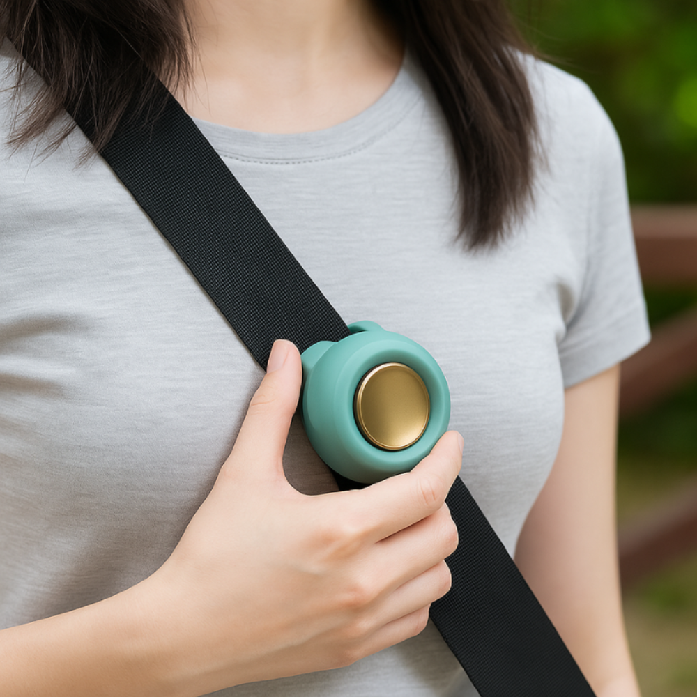 Wearable AirFlow Necklace Fan - Compact USB Rechargeable Design