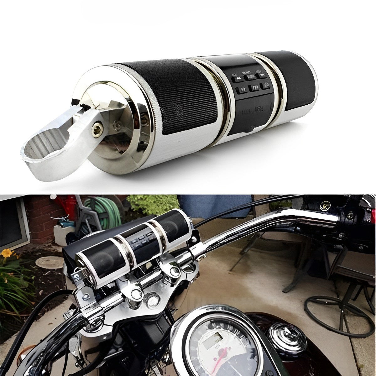 Premium Motorcycle Sound System with Bluetooth Connectivity