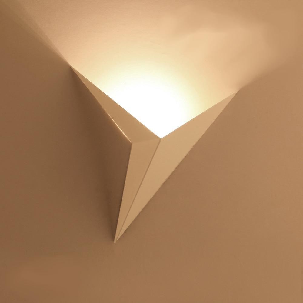 Triangular Contemporary Wall Light Fixture