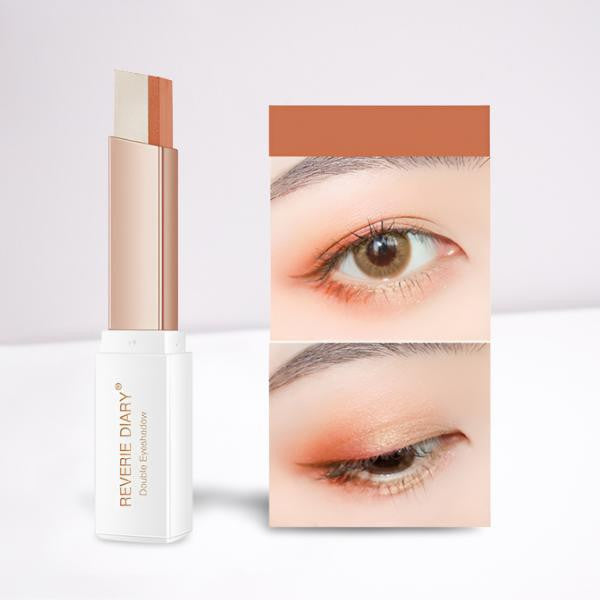 Dual-Tone Eyeshadow Stick for Effortless Glam