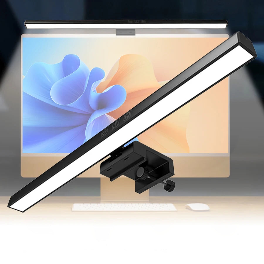 Ergonomic Desk Light Bar for Monitors