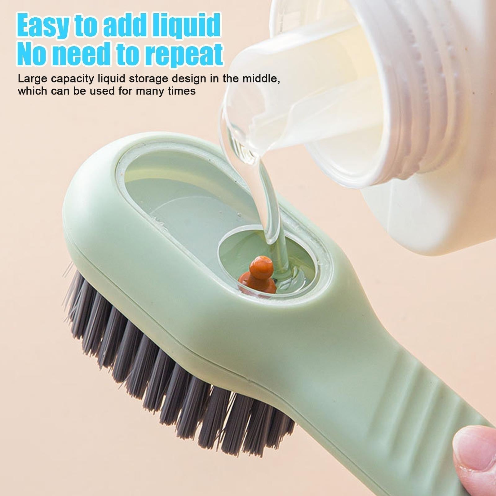 Dual-Pack Smart Shoe Cleaners with Liquid Dispensing