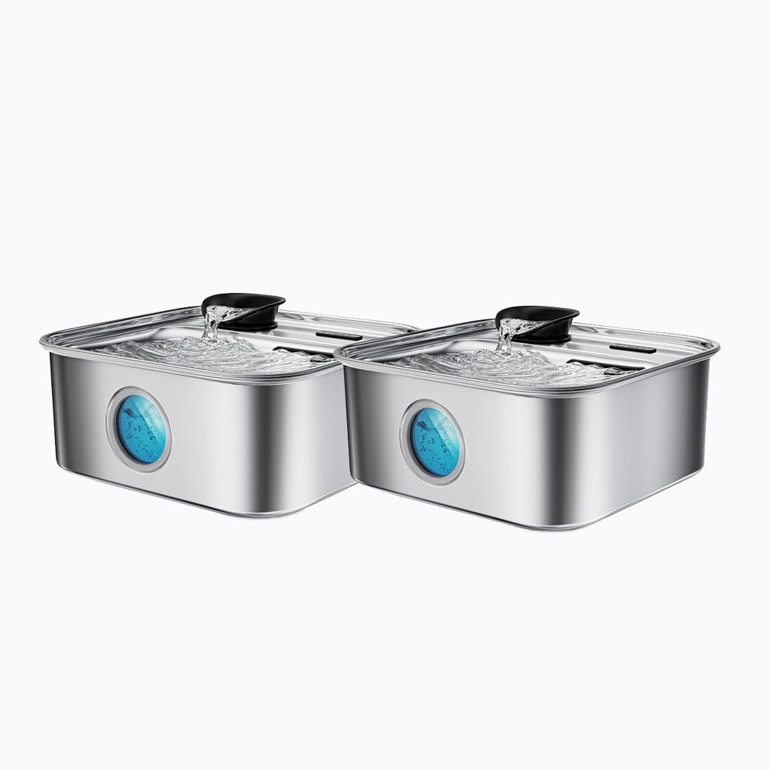 HydroPaw 10L Pet Water Dispenser – 2.6 Gallon Stainless Steel Fountain